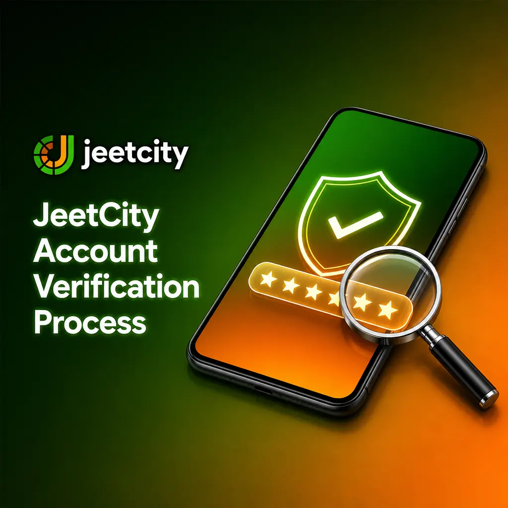 JeetCity account verification process showing KYC steps for Australian players including ID, address, and payment method checks
