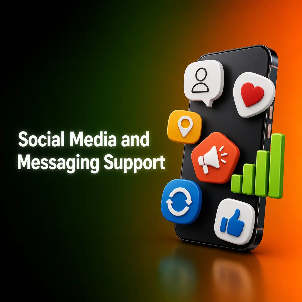 JeetCity social media and messaging support channels including Telegram, WhatsApp, Facebook, Instagram, and X for player assistance