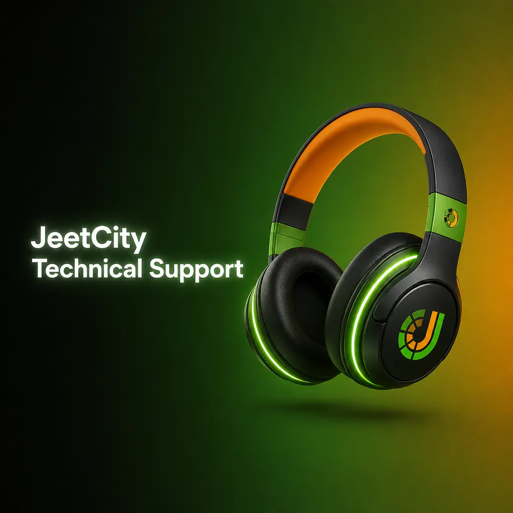 JeetCity technical support team resolving platform issues including login errors, payment failures, and game disconnections via live chat or email.