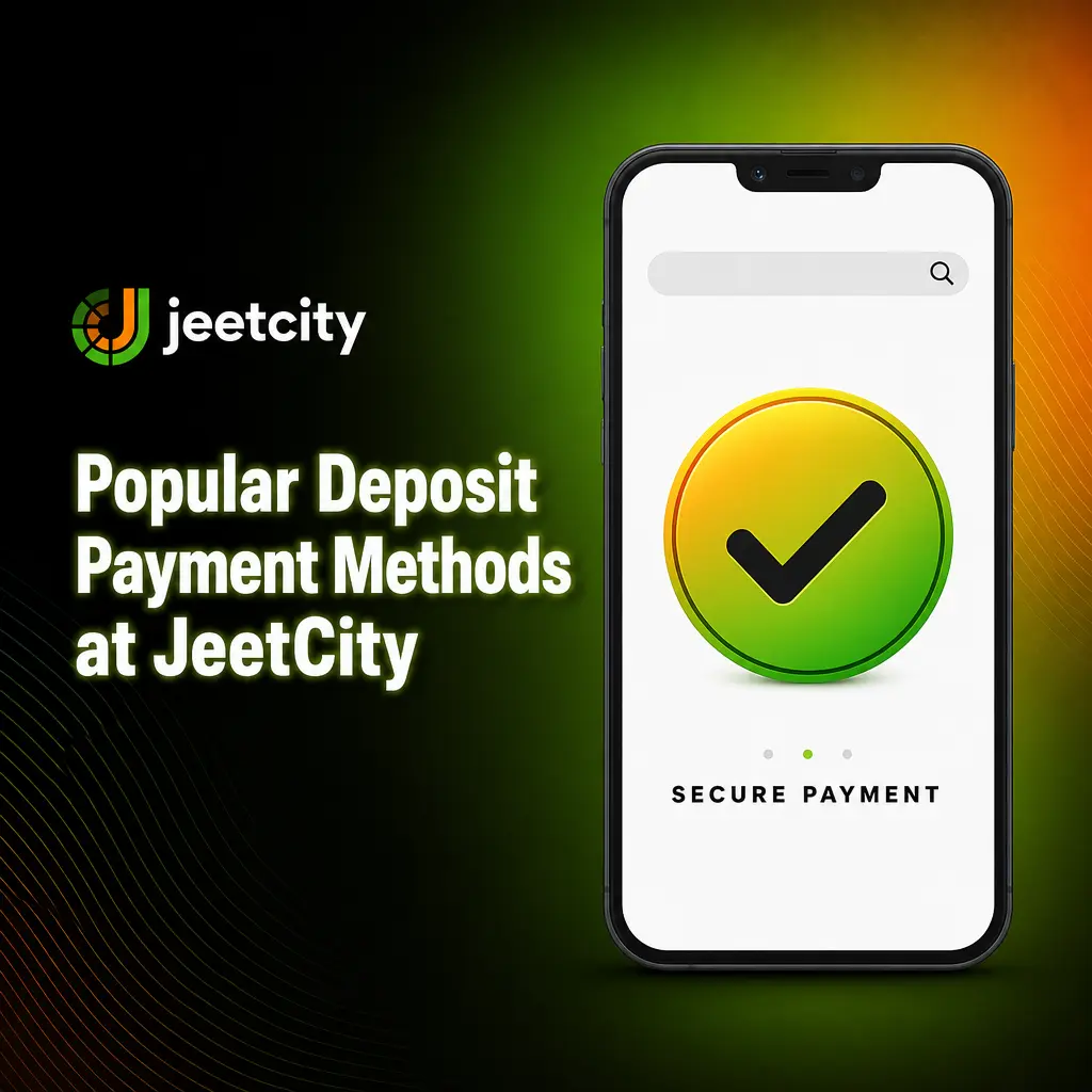 Popular deposit payment methods at JeetCity including Visa, Mastercard, Skrill, Neteller, NeoSurf, and crypto options for Australian players
